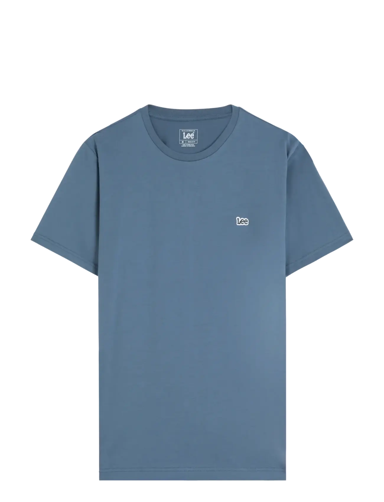 Lee Jeans - SS PATCH LOGO TEE - kortærmede t-shirts - bering sea - 1