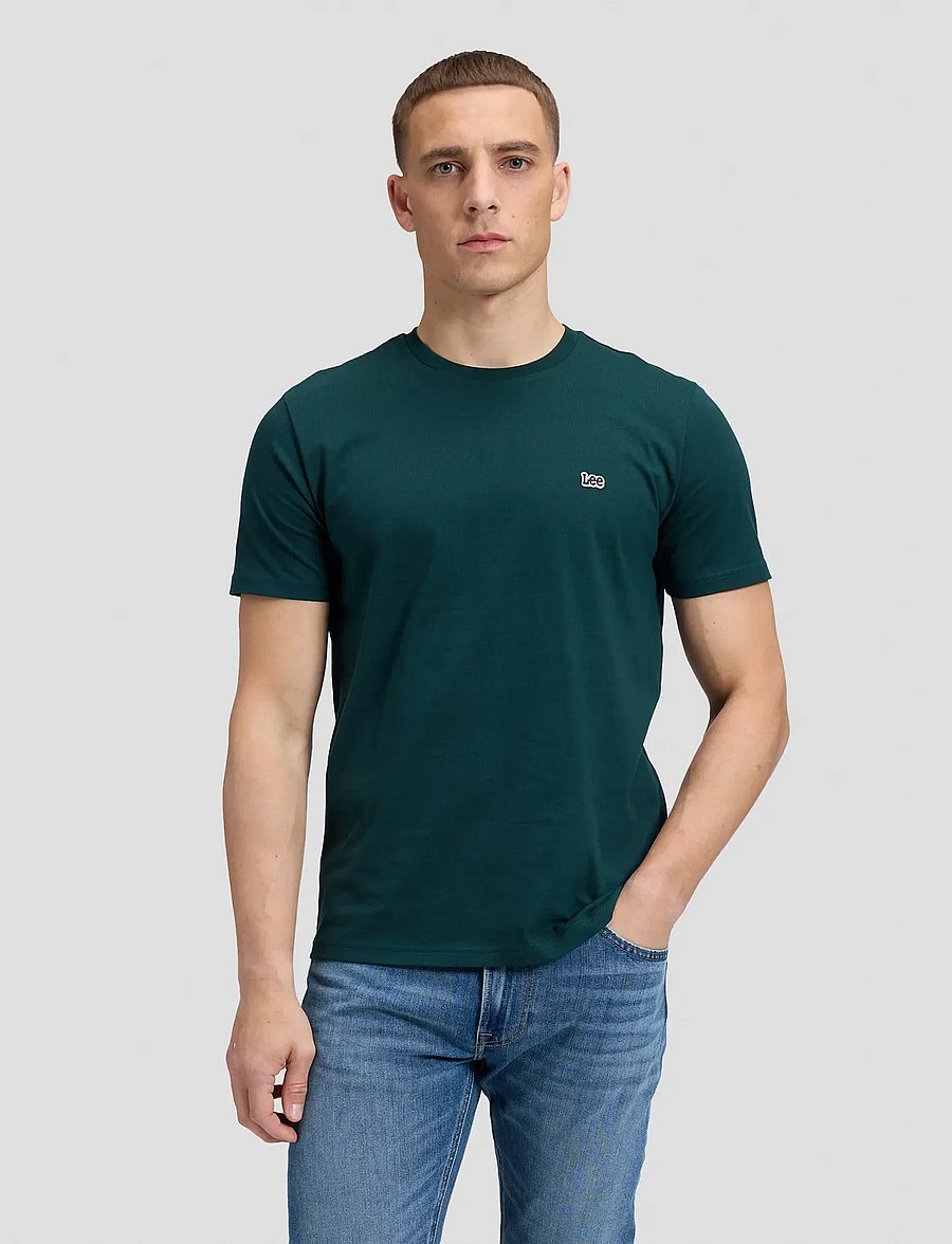 Lee Jeans - SS PATCH LOGO TEE - kortærmede t-shirts - ponderosa pine - 0