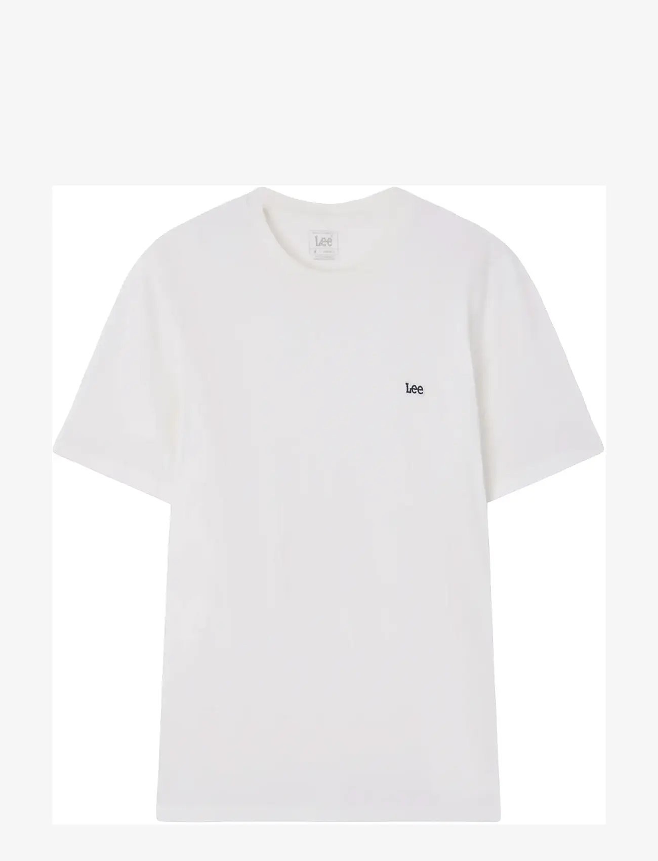 Lee Jeans - SS PATCH LOGO TEE - short-sleeved t-shirts - white - 1