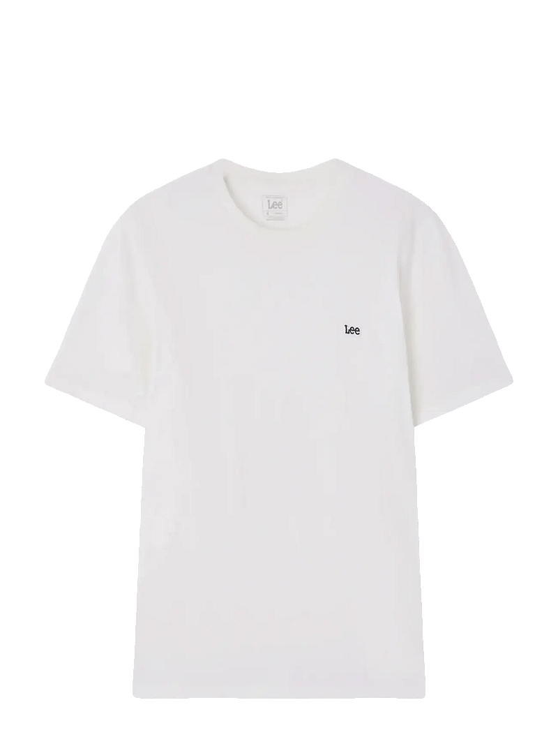 Lee Jeans - SS PATCH LOGO TEE - short-sleeved t-shirts - white - 1