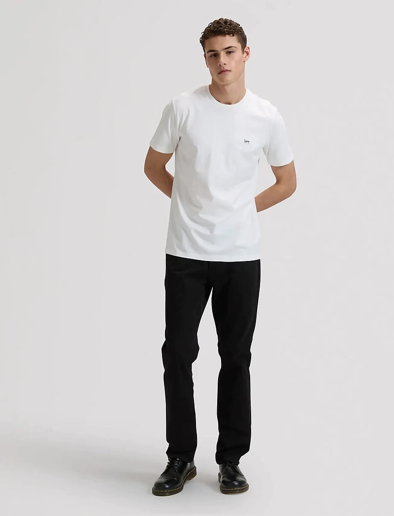 Lee Jeans - SS PATCH LOGO TEE - short-sleeved t-shirts - white - 3