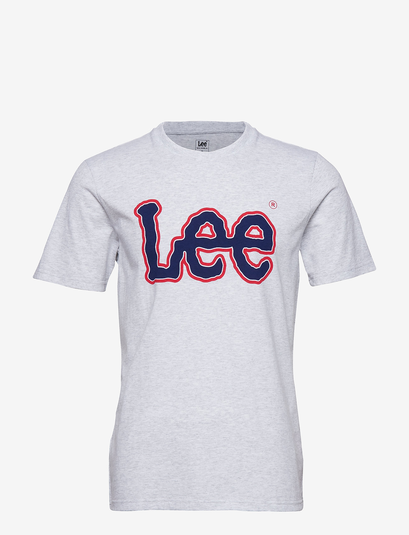 Lee Jeans - LOGO TEE - sharp grey mele - 0