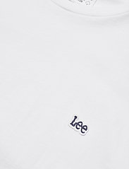 Lee Jeans - SS PATCH LOGO TEE - mažiausios kainos - white - 7