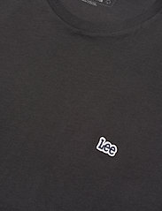 Lee Jeans - SS PATCH LOGO TEE - laveste priser - washed black - 2