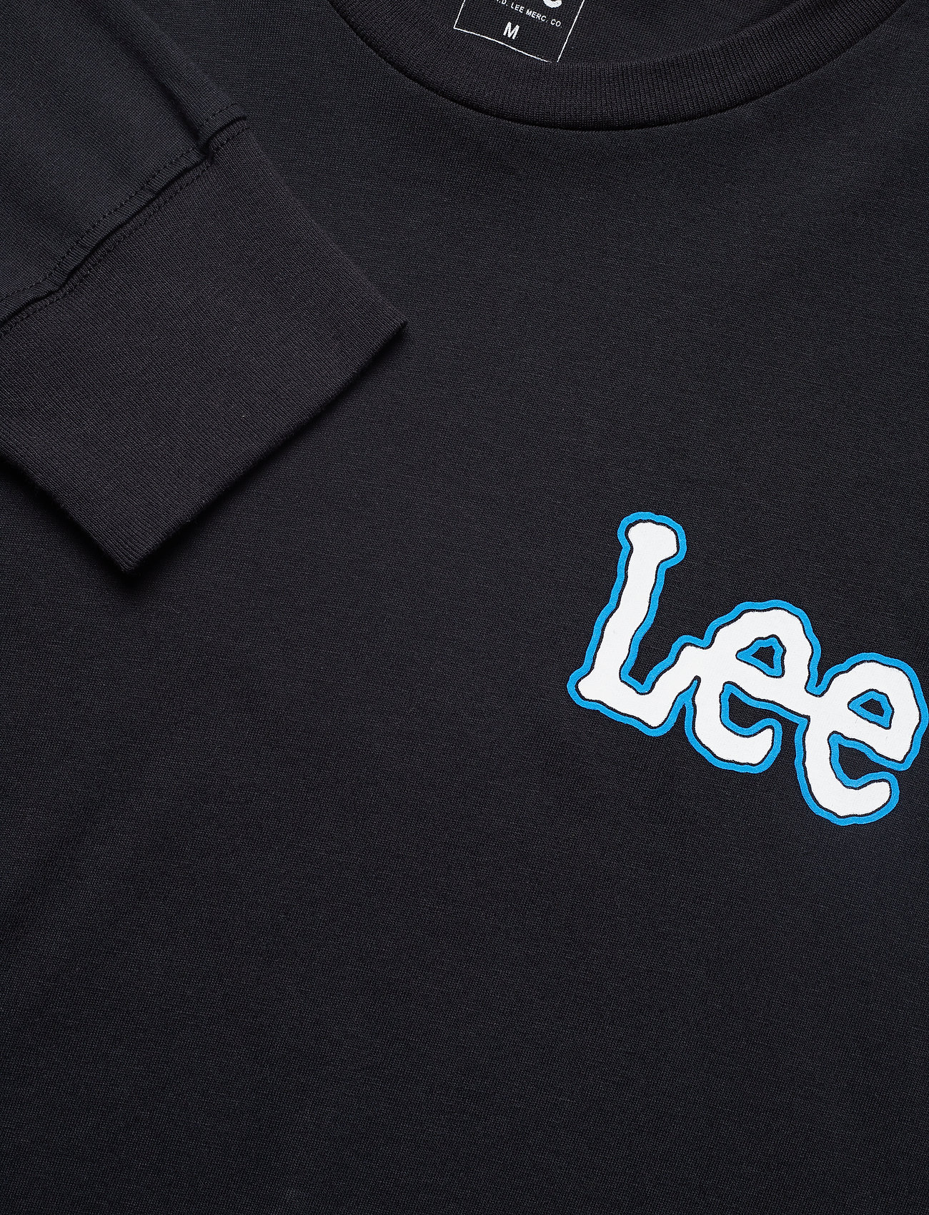 Lee Jeans - LS GRAPHIC TEE - black - 2