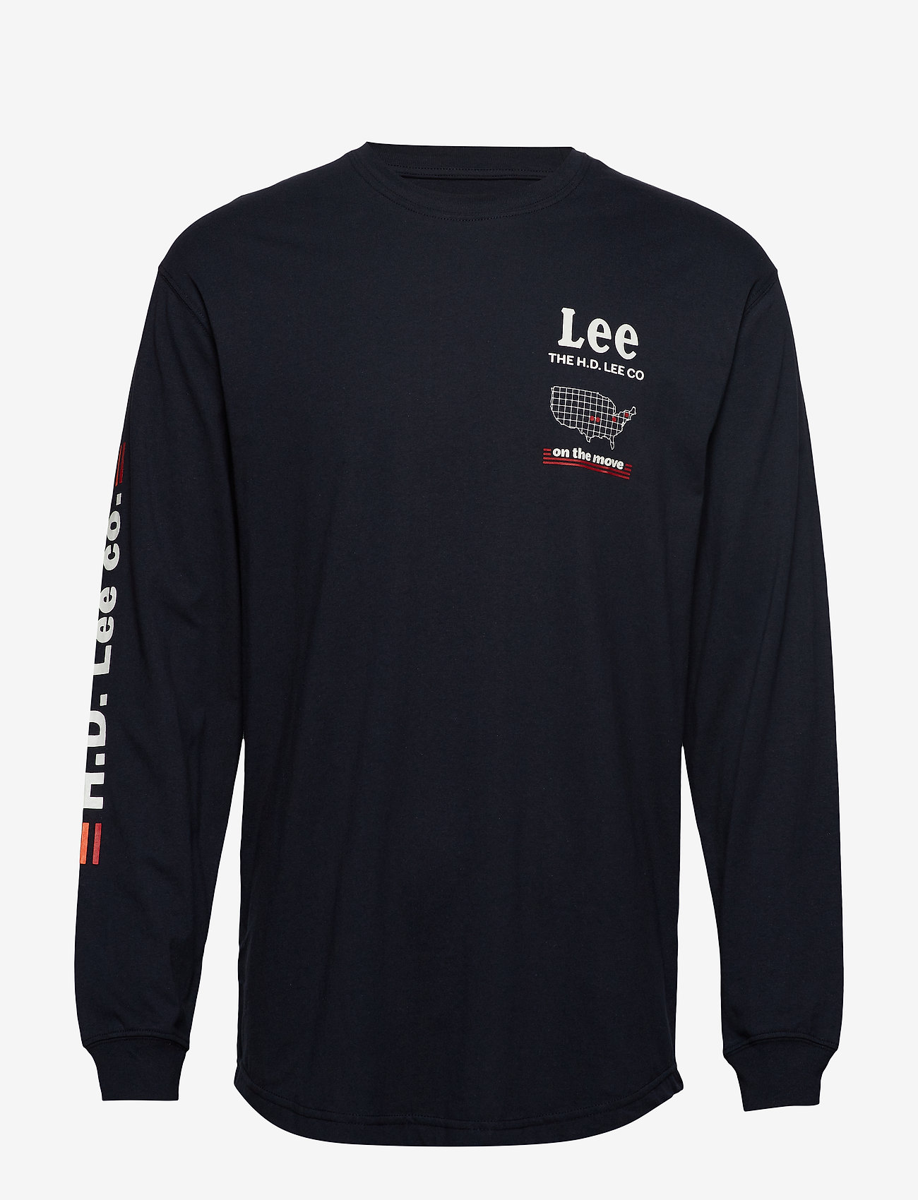 Lee Jeans - ROAD TEE LS - midnight navy - 0