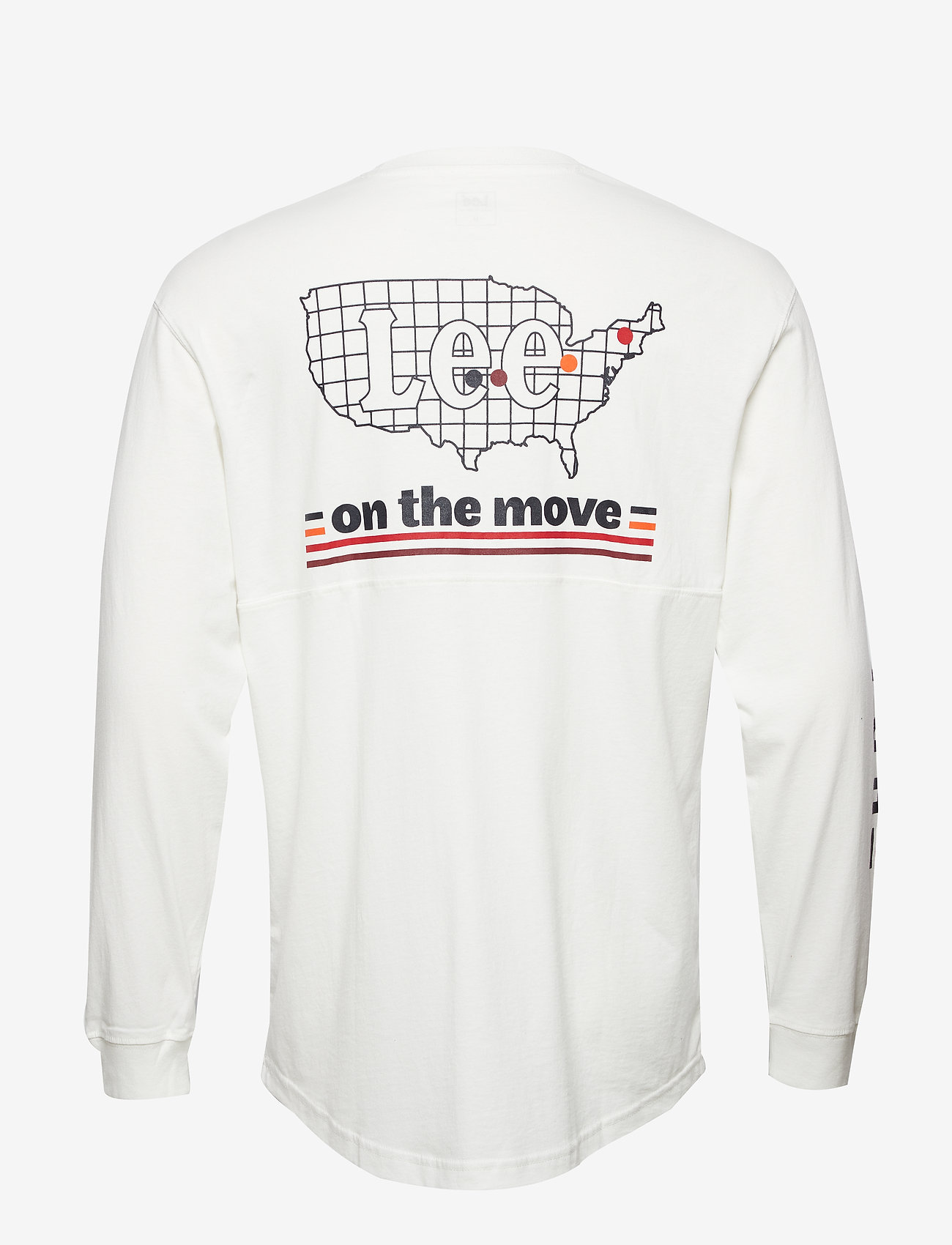 Lee Jeans - ROAD TEE LS - off white - 1