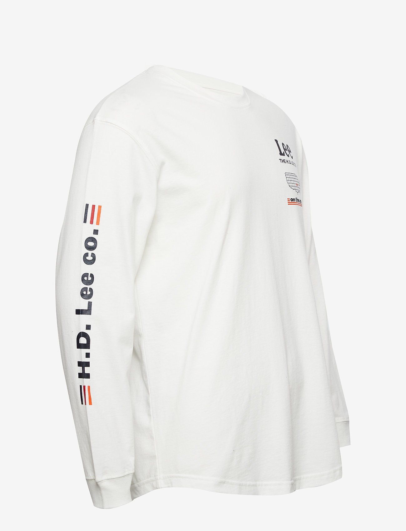 Lee Jeans - ROAD TEE LS - off white - 2