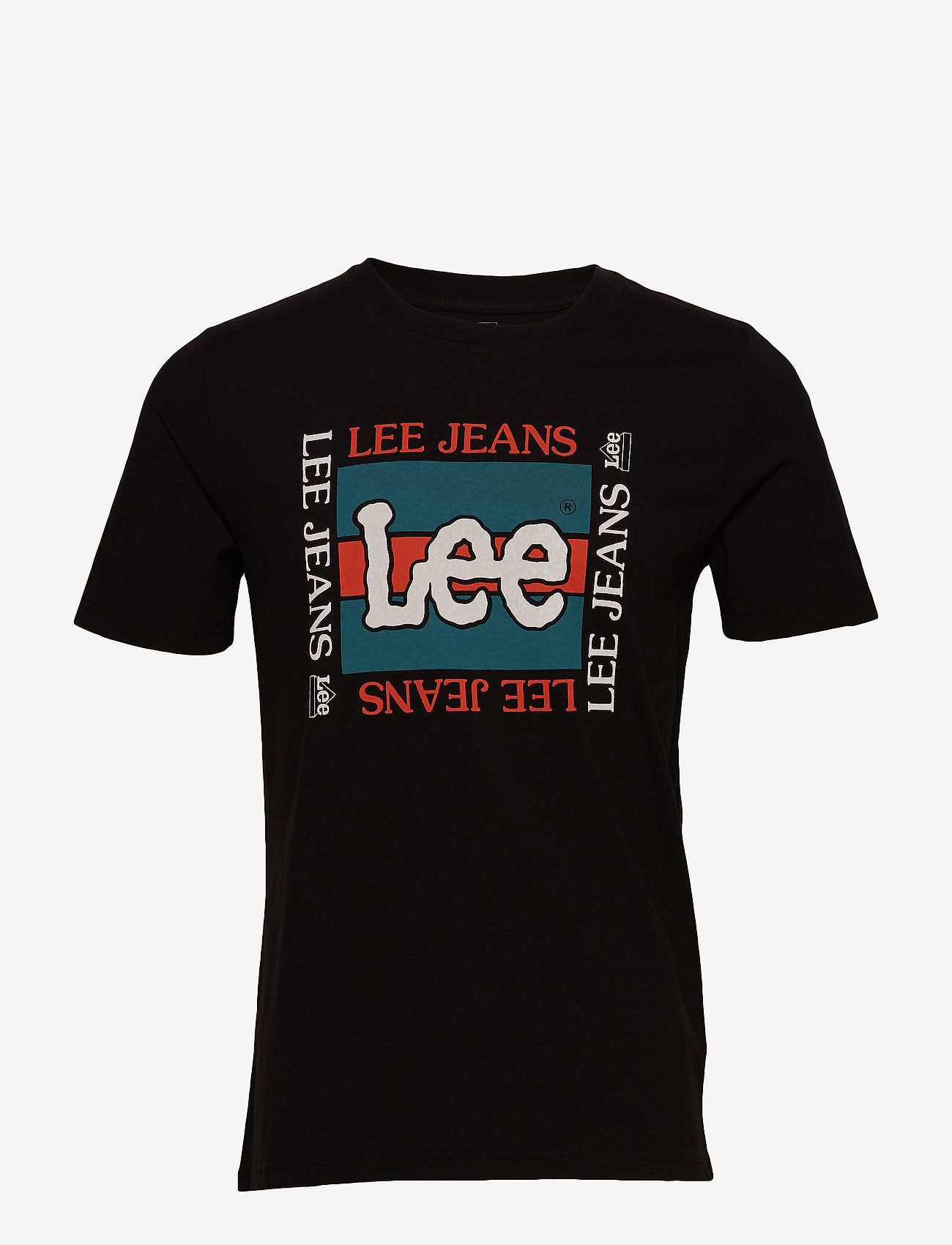 Lee Jeans - RETRO LOGO TEE - black - 0