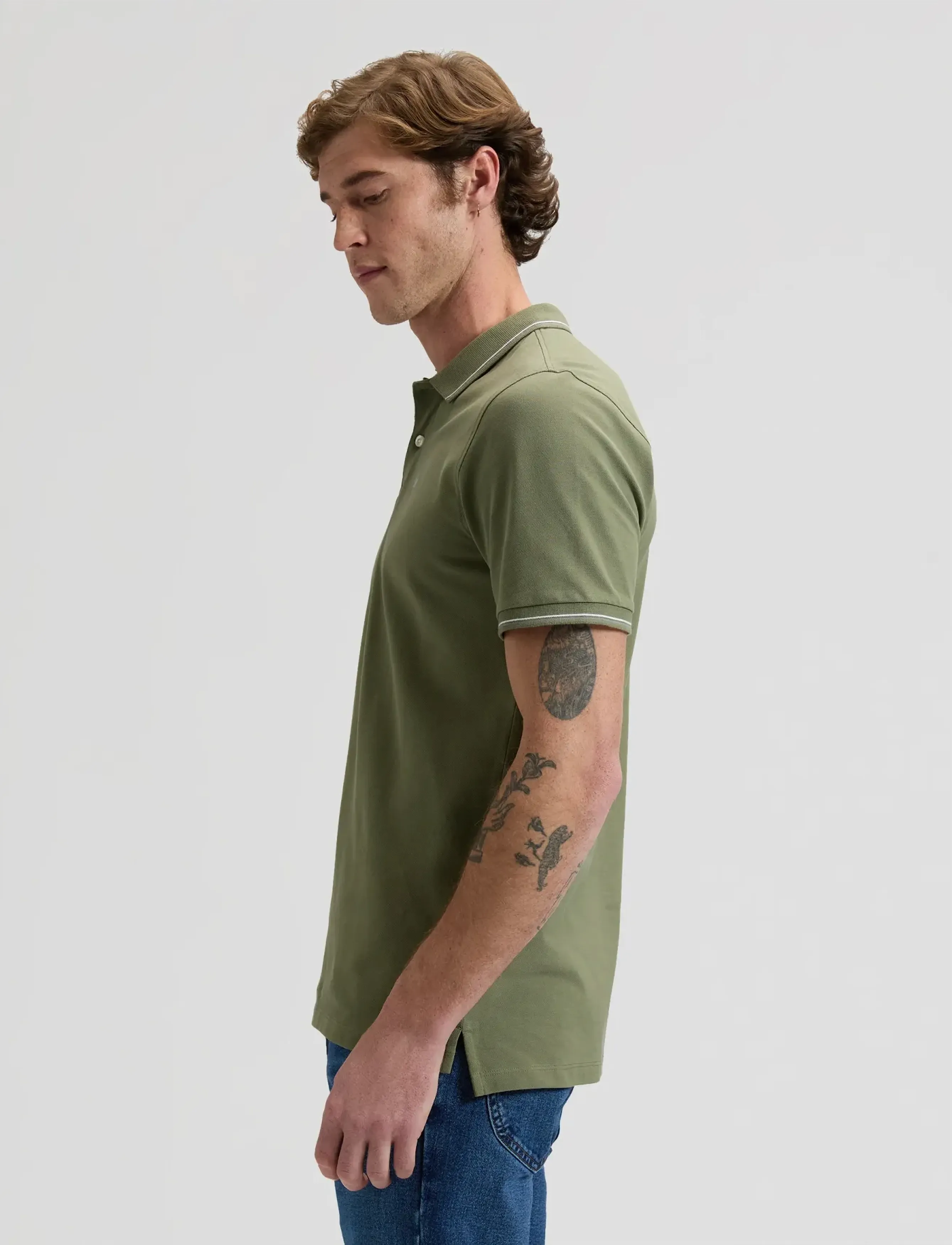 Lee Jeans - PIQUE POLO - laveste priser - mercantile green - 4