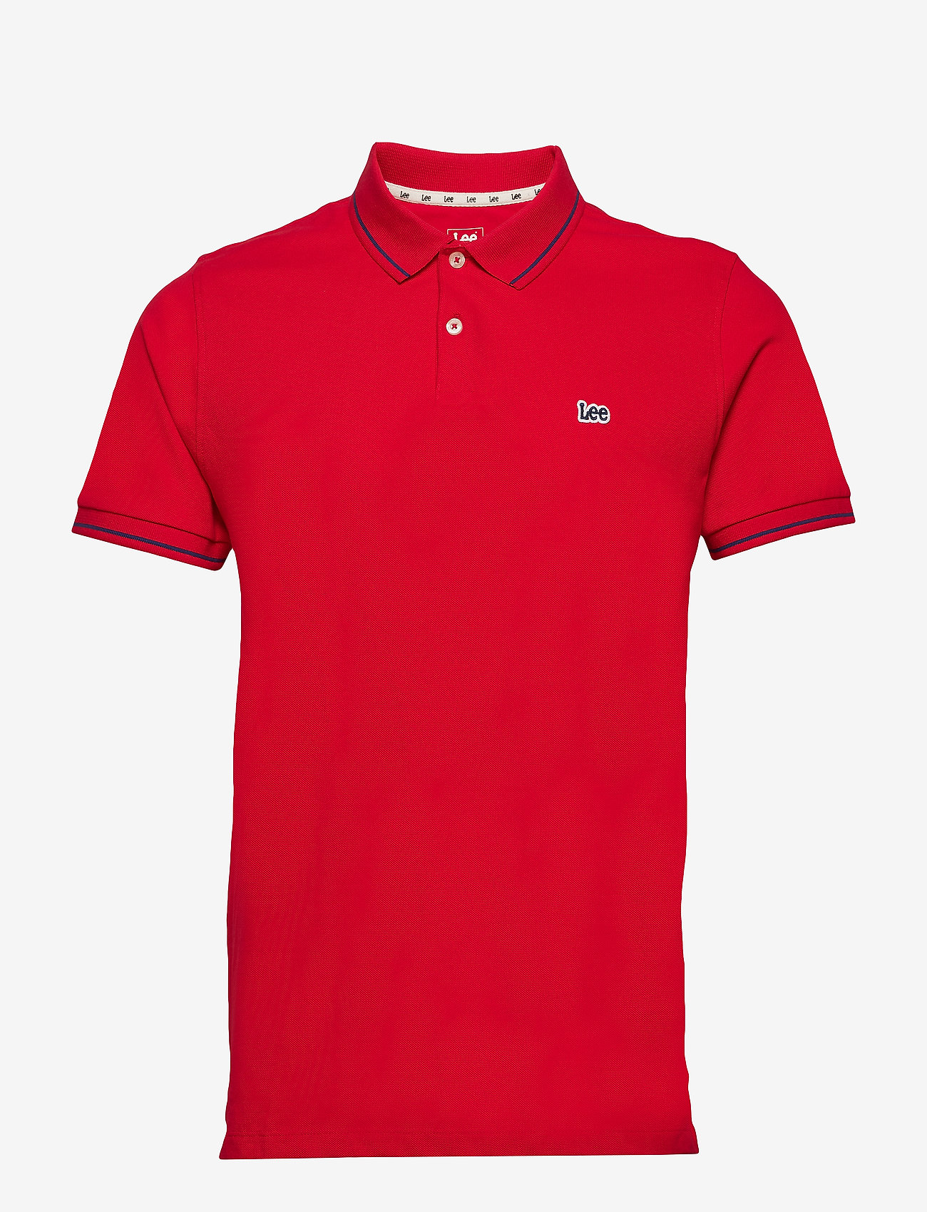 Lee Jeans - PIQUE POLO - bright red - 0