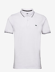 Lee Jeans - PIQUE POLO - basic knitwear - bright white - 0