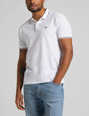 Lee Jeans - PIQUE POLO - laagste prijzen - bright white - 2