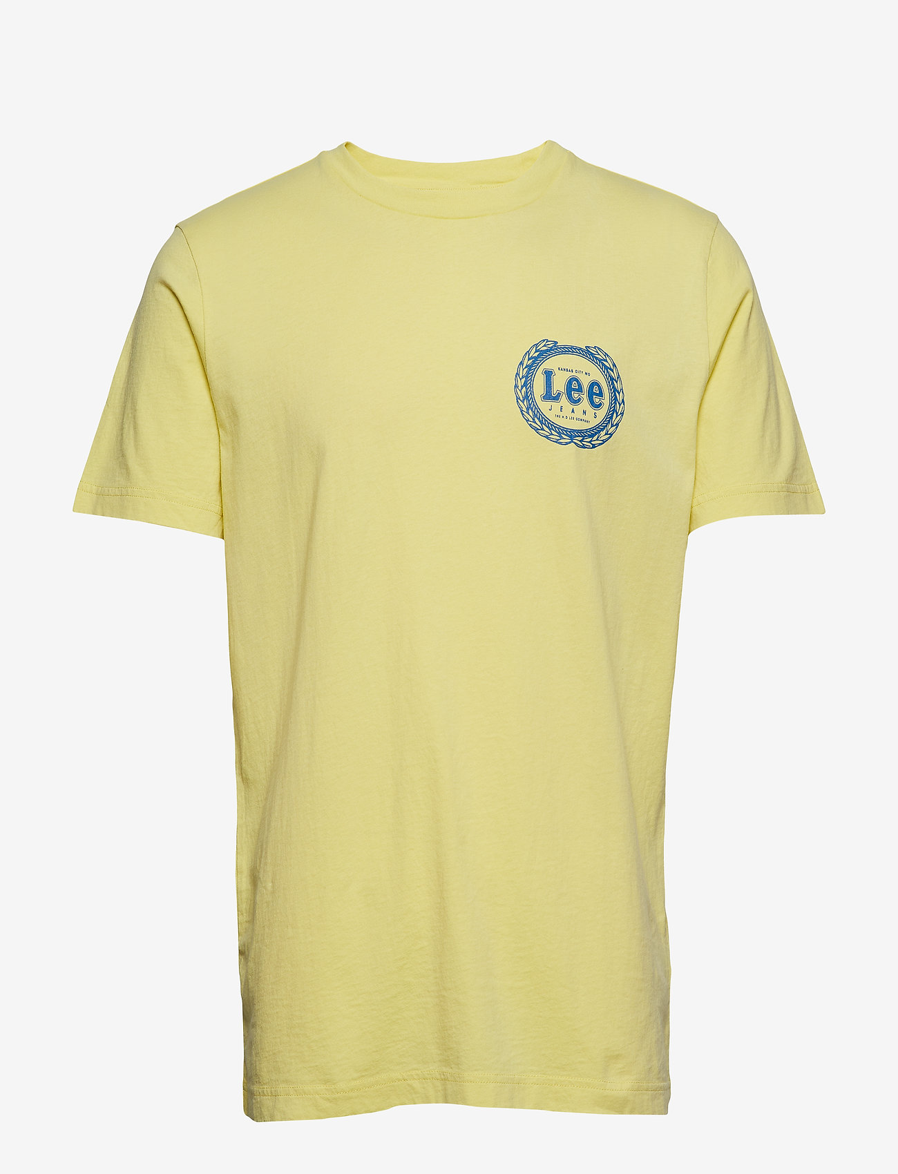 Lee Jeans - EMBLEM TEE - yellow sign - 0