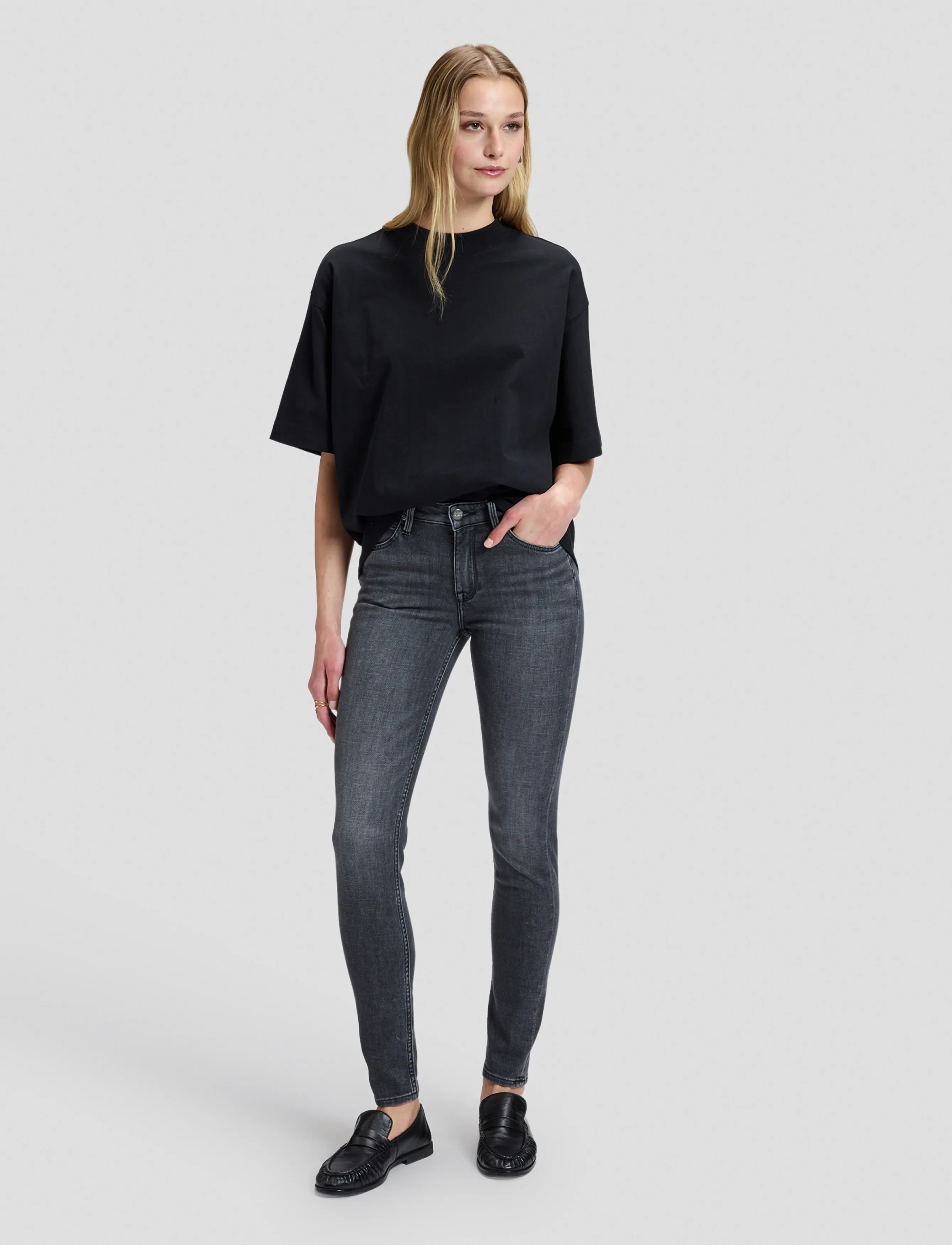 Lee Jeans SCARLETT HIGH - Jeans - HOLIDAY SPECIAL / grey