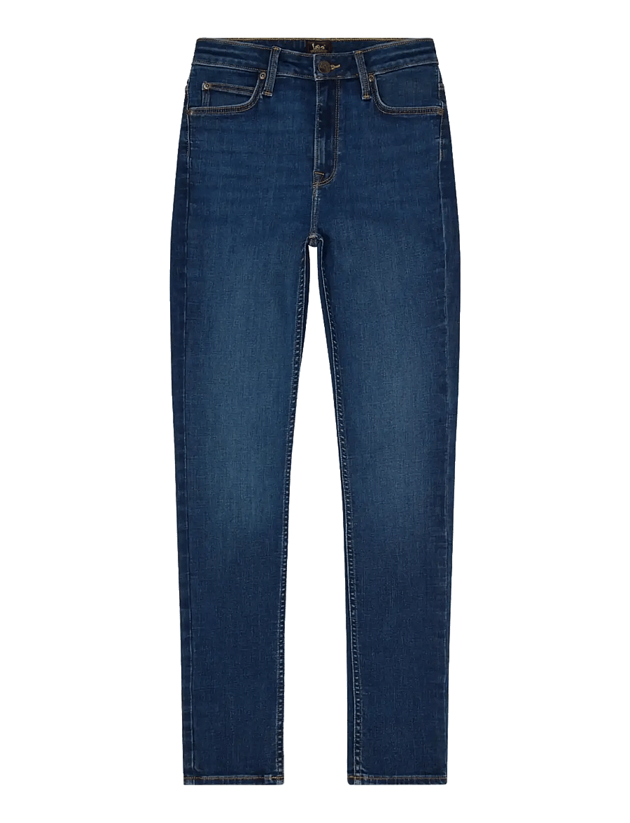 Lee Jeans - SCARLETT HIGH - siaurėjantys džinsai - karmic blue - 1