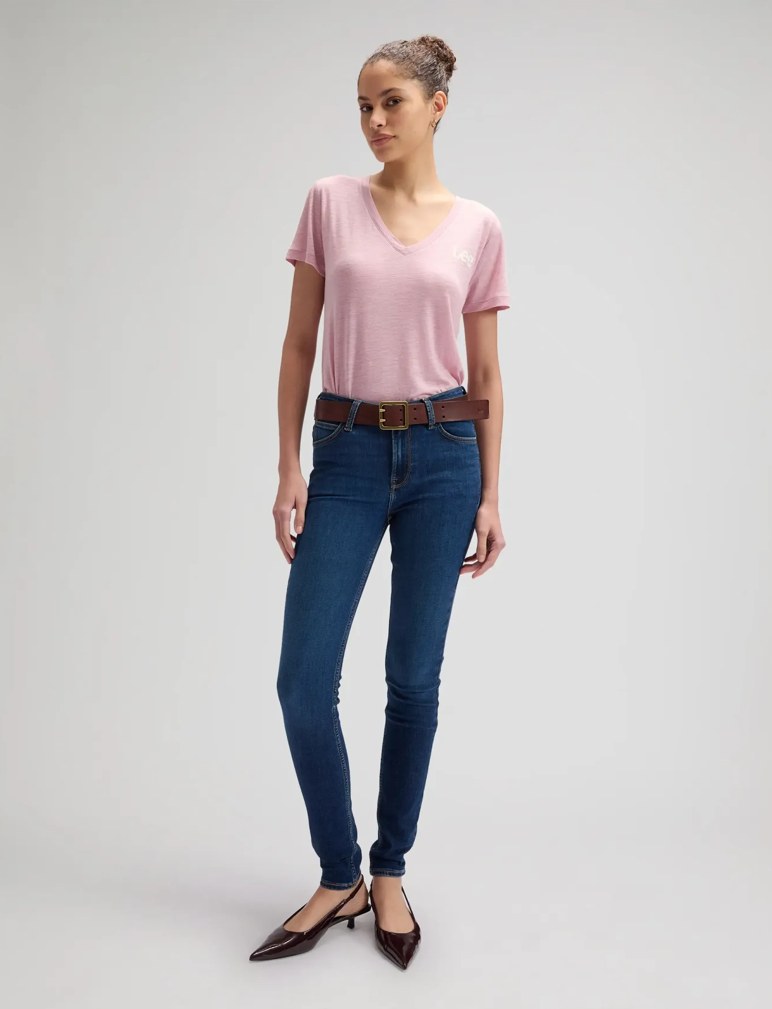 Lee Jeans - SCARLETT HIGH - skinny jeans - karmic blue - 4