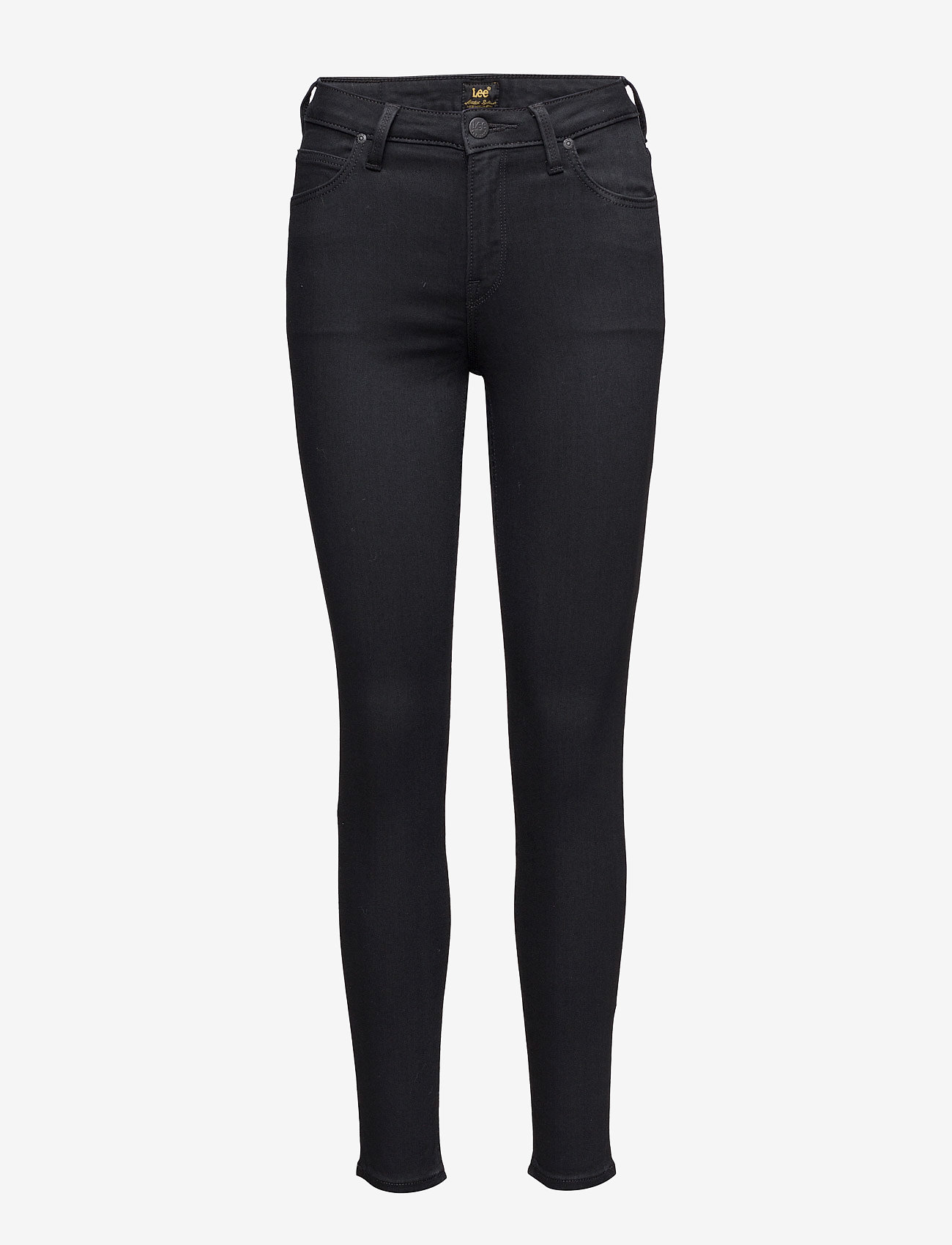 Lee Jeans - SCARLETT HIGH - siaurėjantys džinsai - black rinse - 0