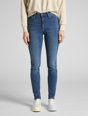 Lee Jeans - SCARLETT HIGH - skinny jeans - mid copan - 2