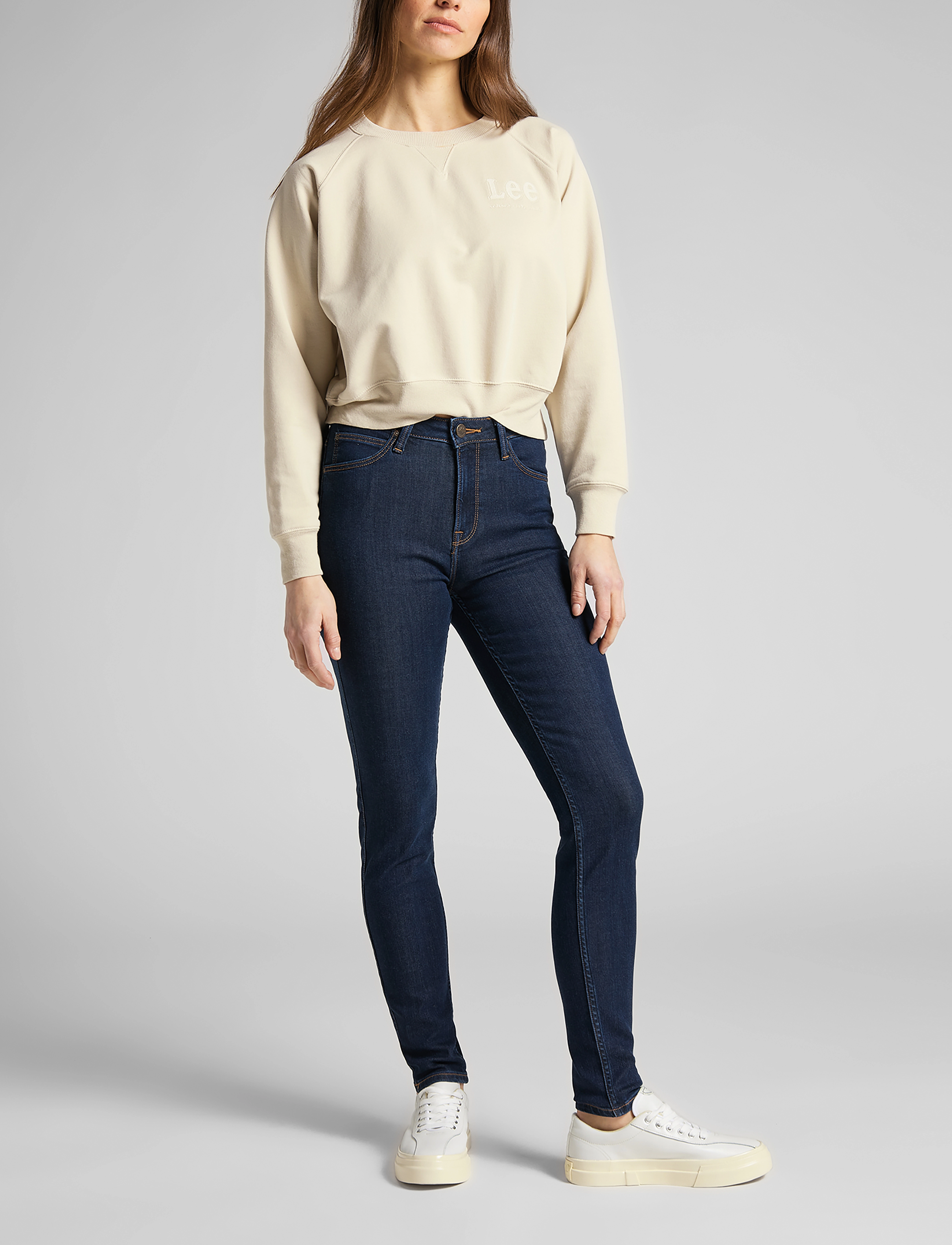 Lee Jeans - Scarlett High - skinny jeans - tonal stonewash - 4