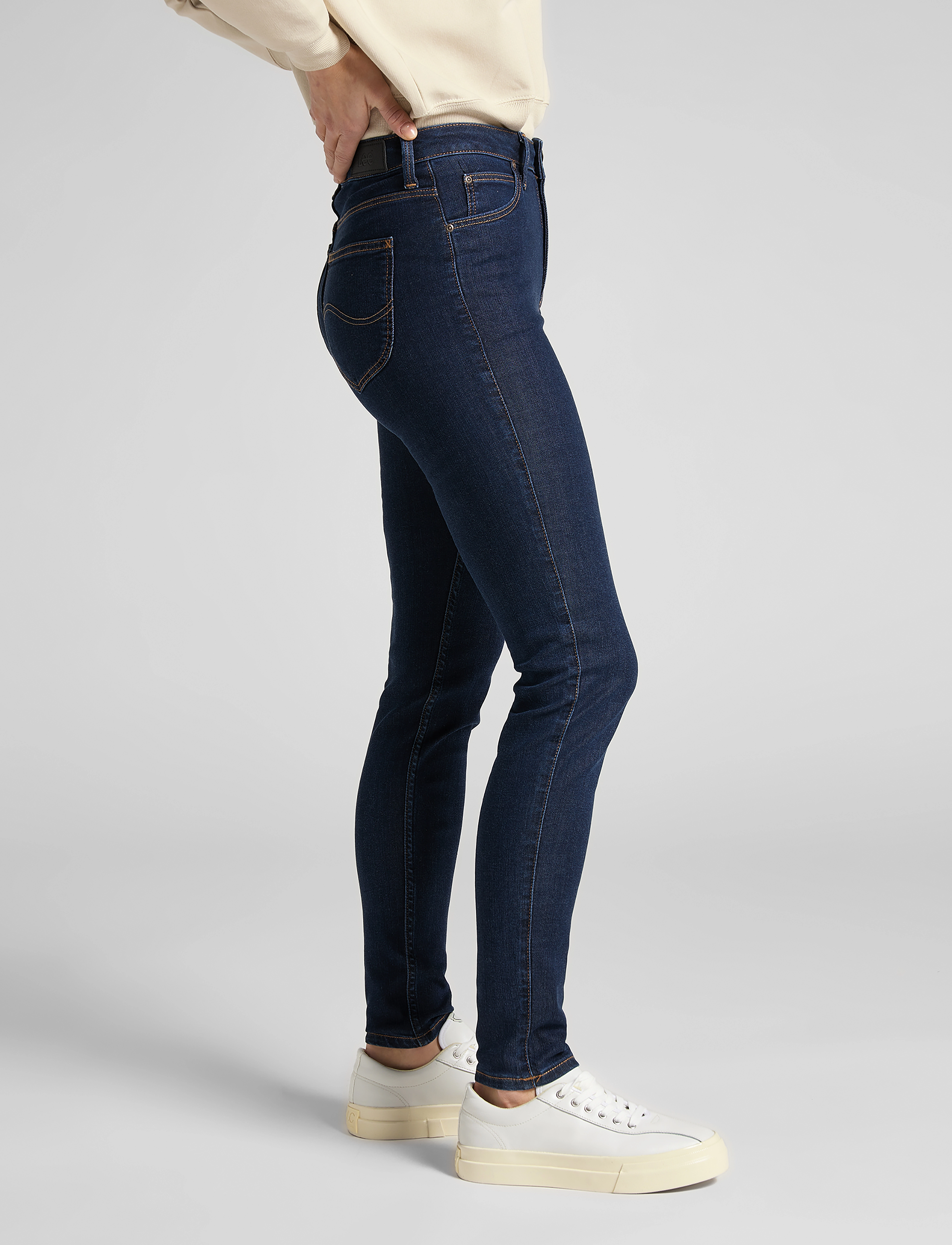 Lee Jeans - Scarlett High - skinny jeans - tonal stonewash - 5