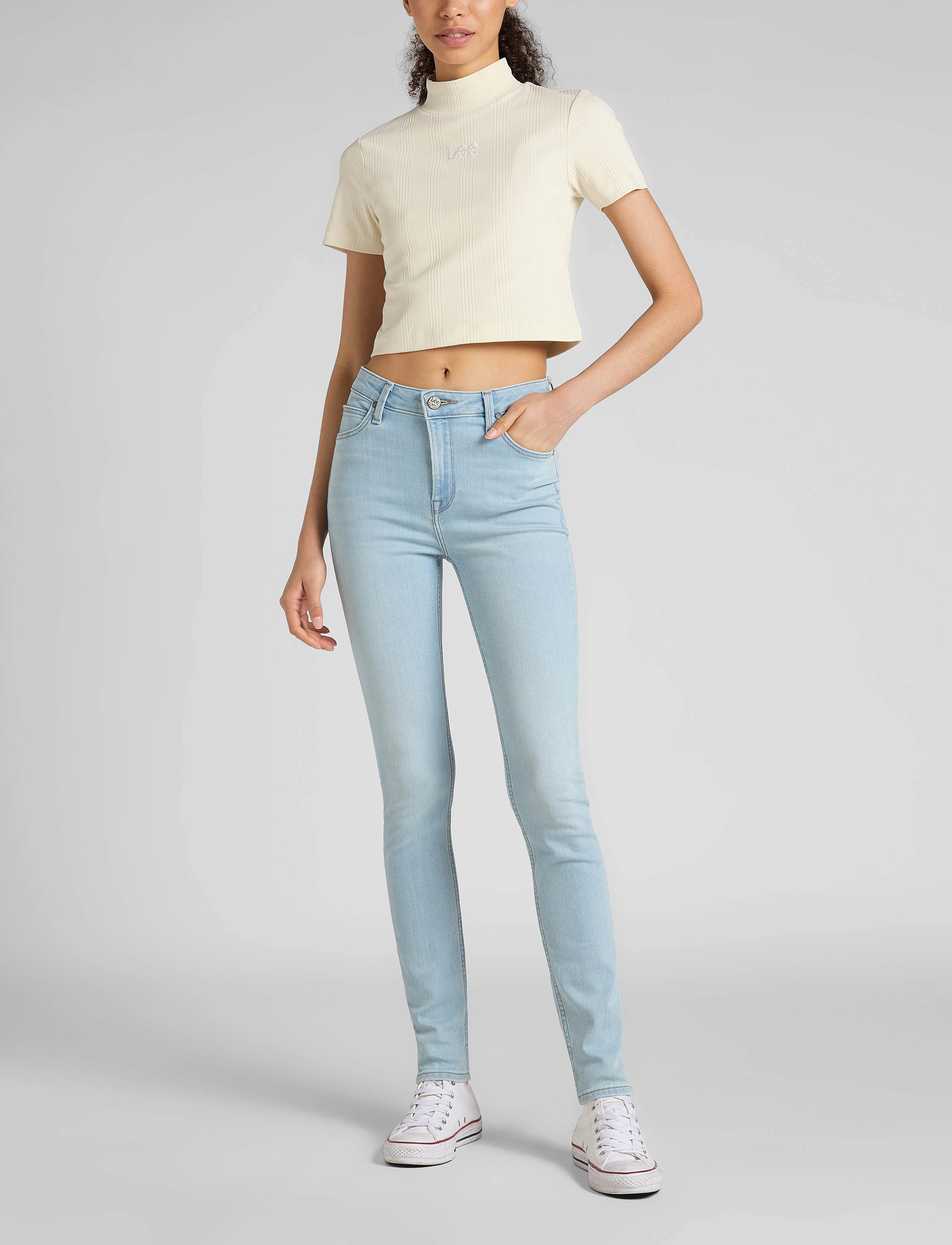 Lee Jeans - SCARLETT HIGH - pillifarkut - joanna light - 4