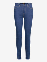 Lee Jeans - SCARLETT HIGH - dżinsy skinny fit - dark zuri - 0