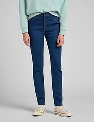 Lee Jeans - SCARLETT HIGH - džinsa bikses ar šaurām starām - dark zuri - 2
