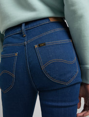 Lee Jeans - SCARLETT HIGH - džinsa bikses ar šaurām starām - dark zuri - 4