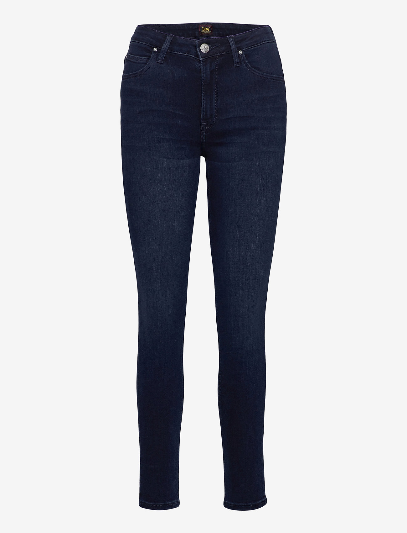 Lee Jeans - SCARLETT HIGH - skinny jeans - worn ebony - 0