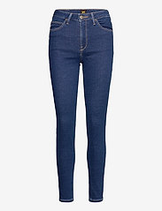 Lee Jeans - SCARLETT HIGH - liibuvad teksad - dark mono - 0