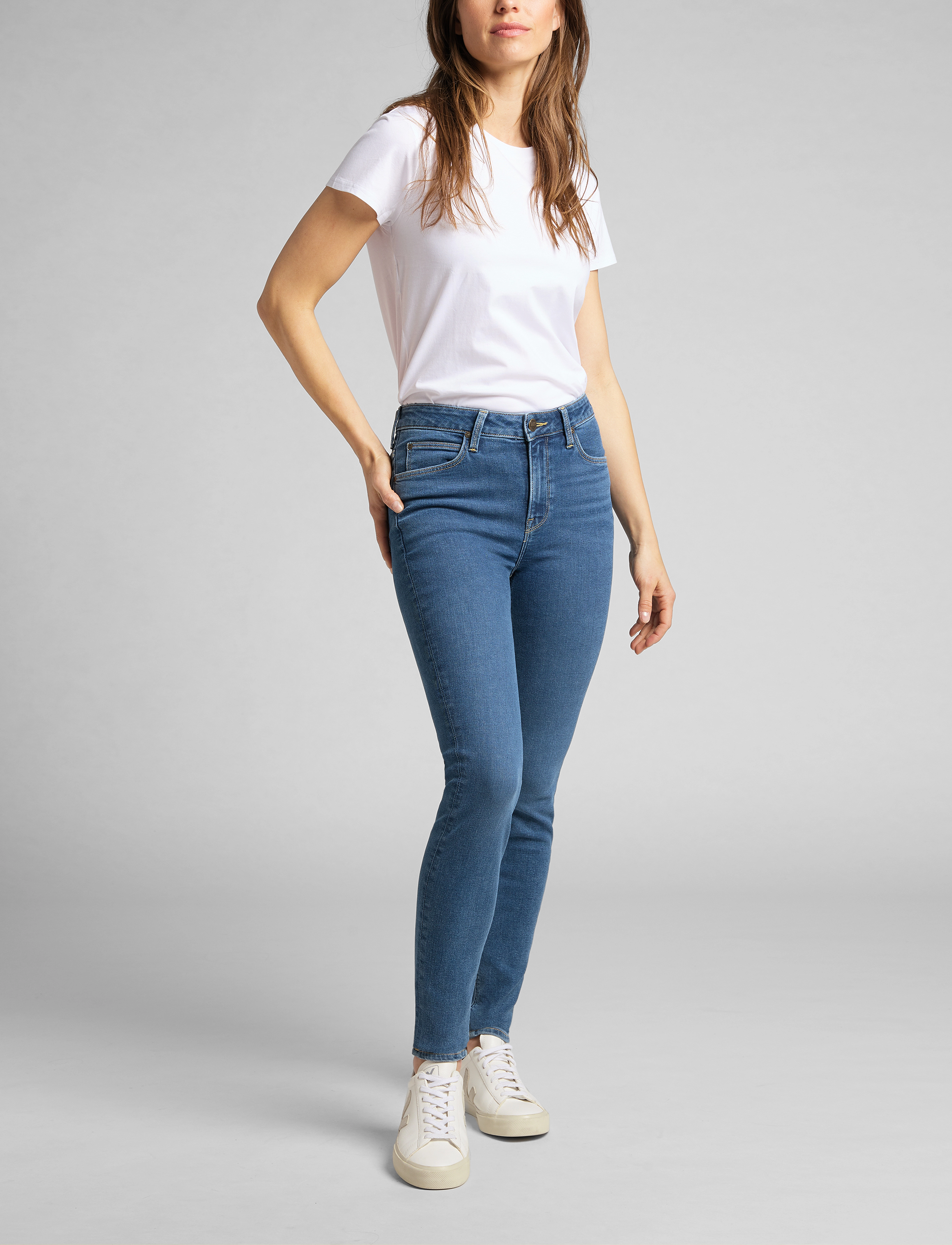 Lee Jeans Scarlett High high waist jeans dam – bild 3