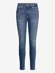 Lee Jeans - SCARLETT HIGH - siaurėjantys džinsai - mid worn martha - 0