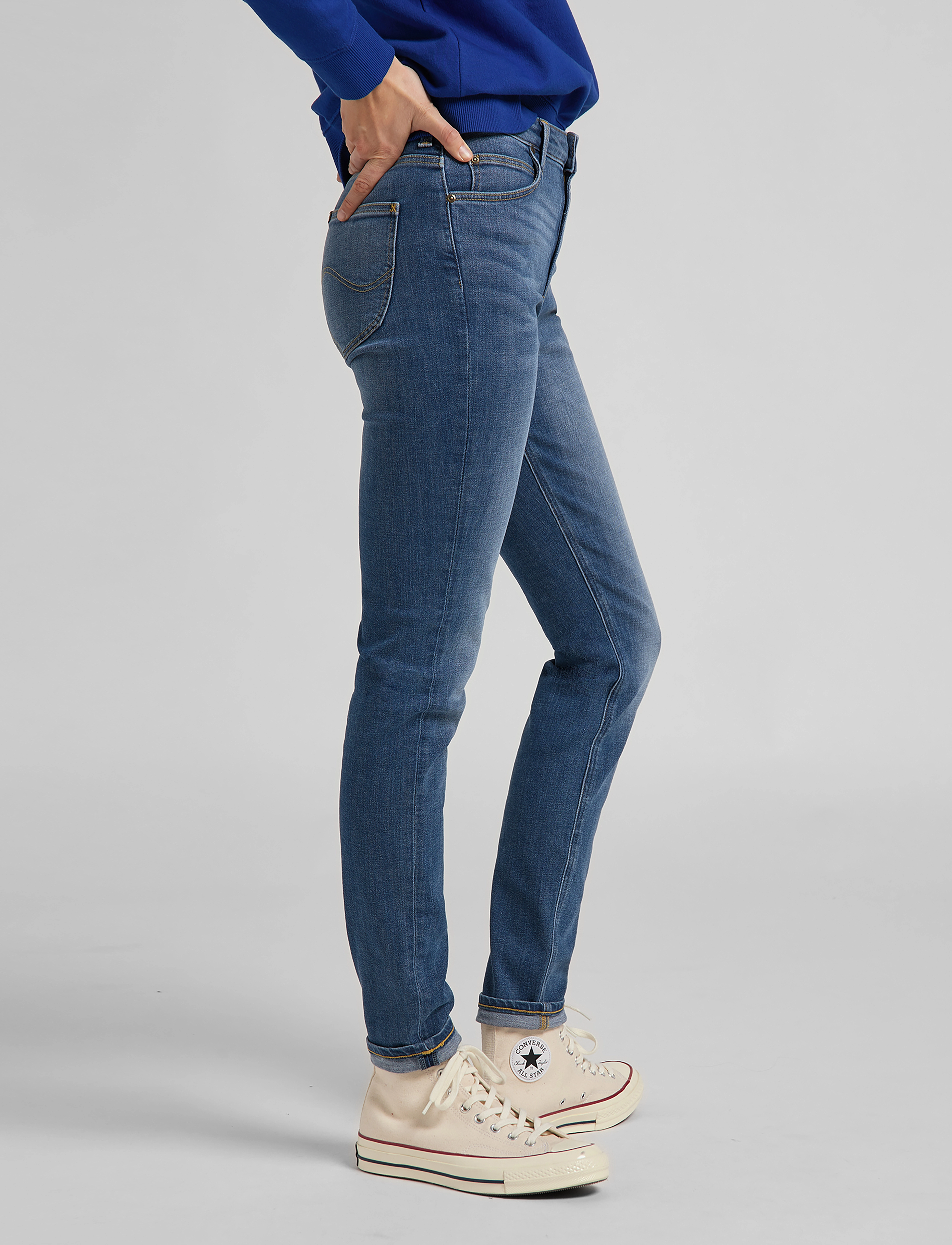 Lee Jeans - SCARLETT HIGH - mid worn martha - 5