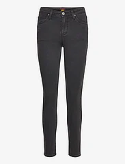 Lee Jeans - SCARLETT HIGH - siaurėjantys džinsai - washed black - 0
