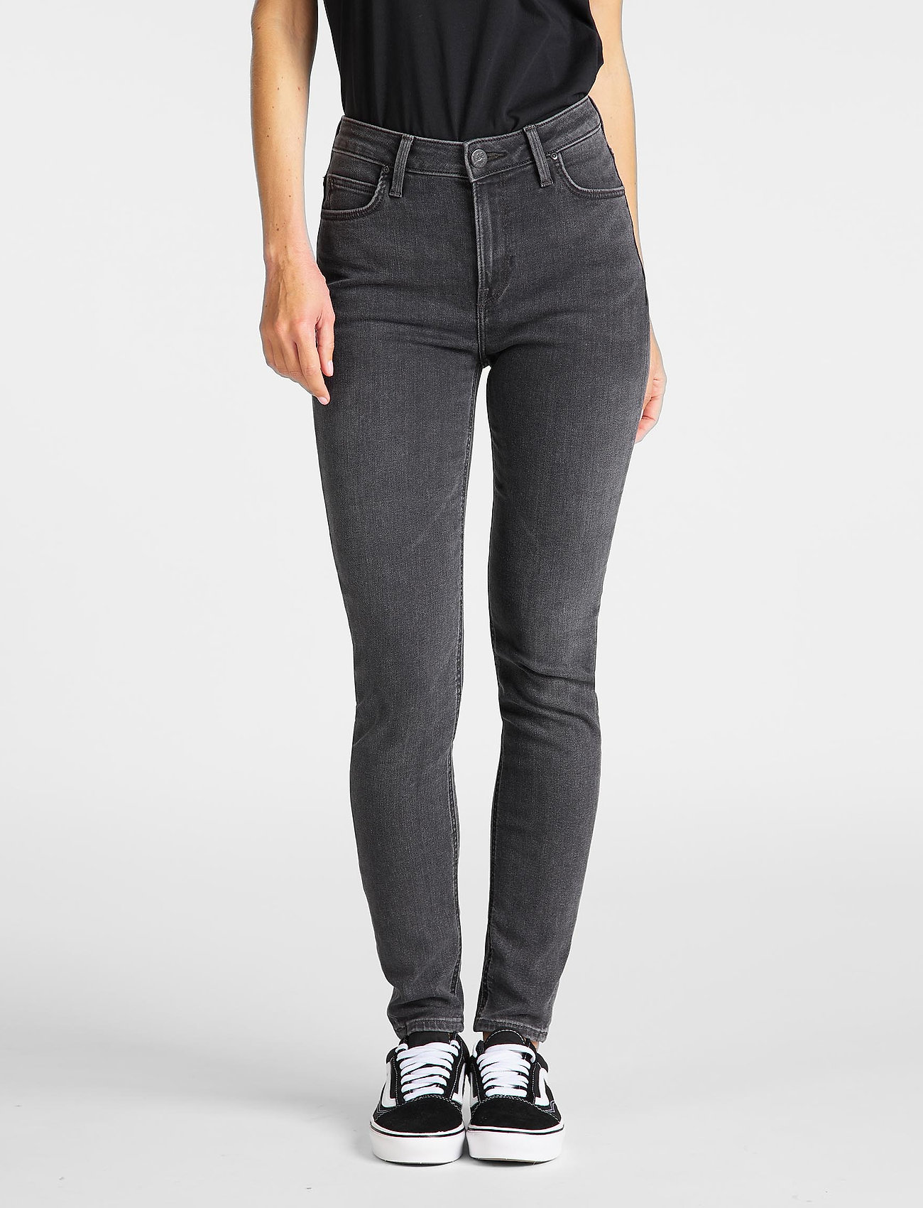 Lee Jeans Scarlett High - Skinny Jeans - HIGH BUCKLIN / grey