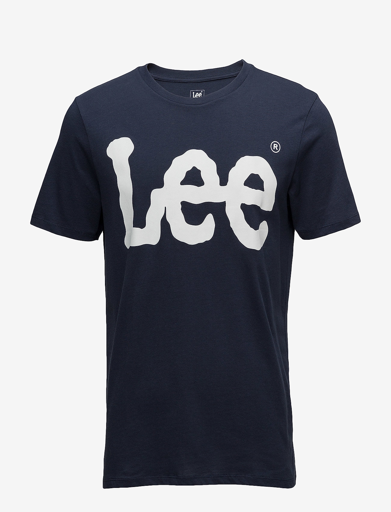 Lee Jeans - LOGO TEE NAVY DROP - navy drop - 0