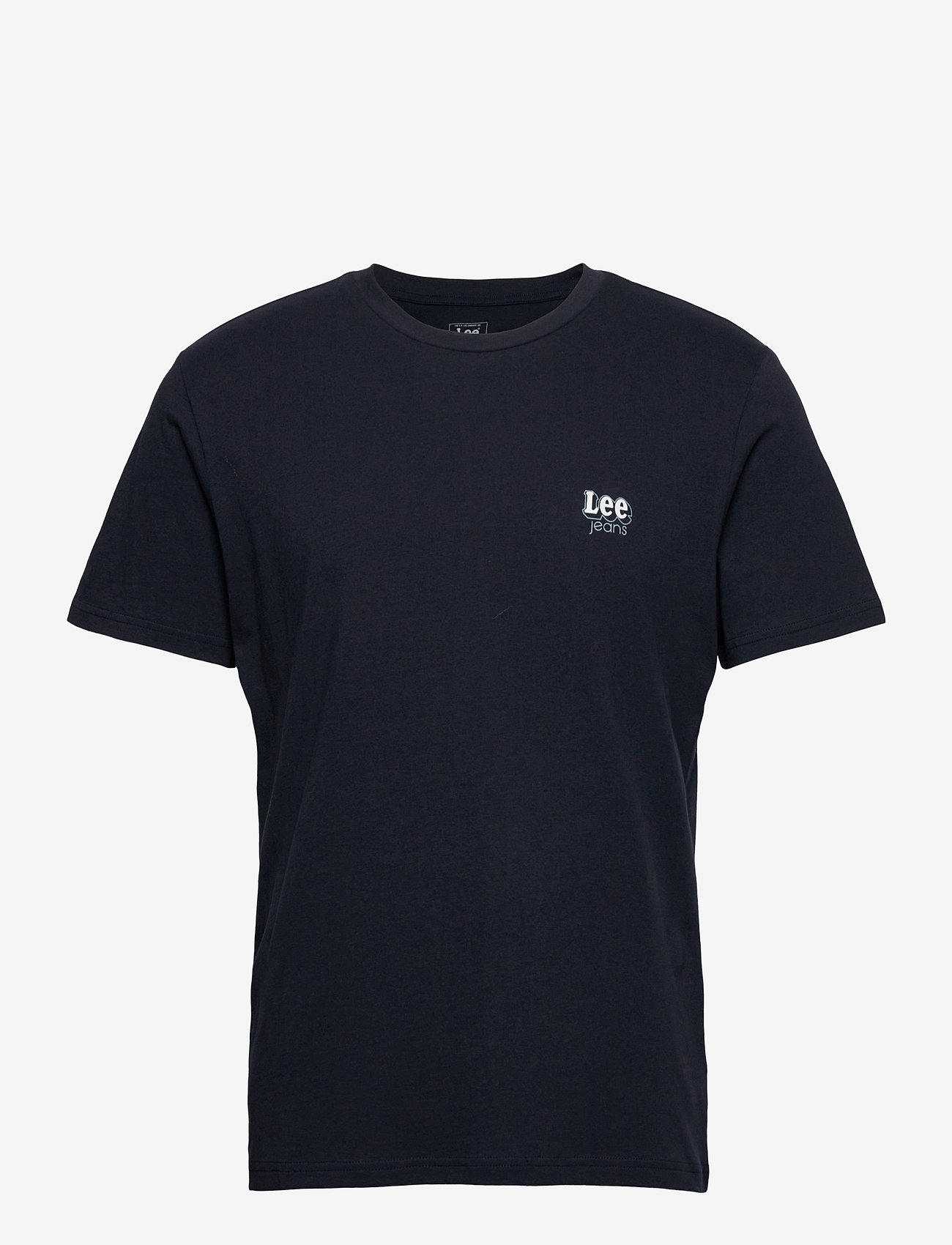 SS SMALL LOGO TEE - SKY CAPTAIN