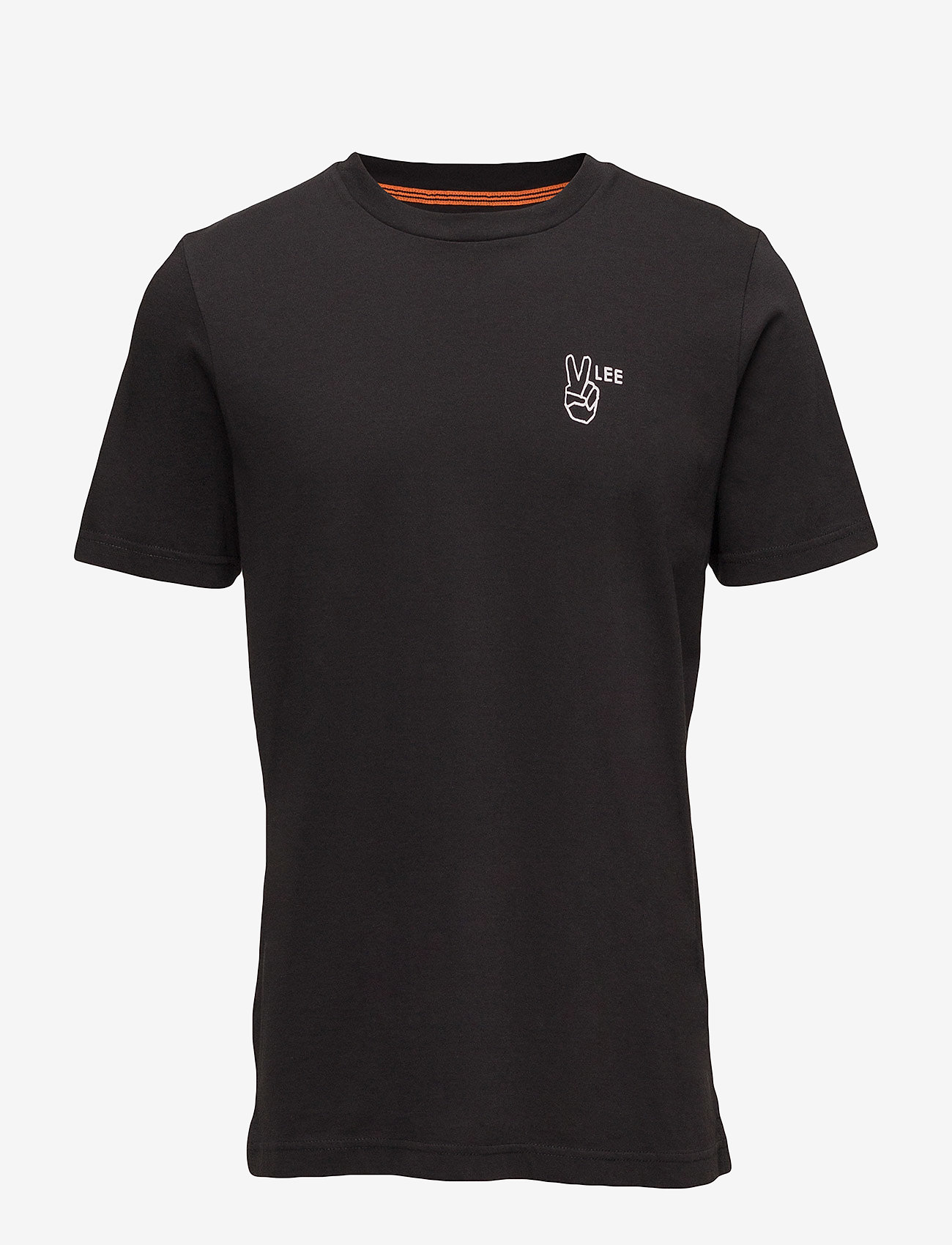Lee Jeans - LEE TEE - pitch black - 0