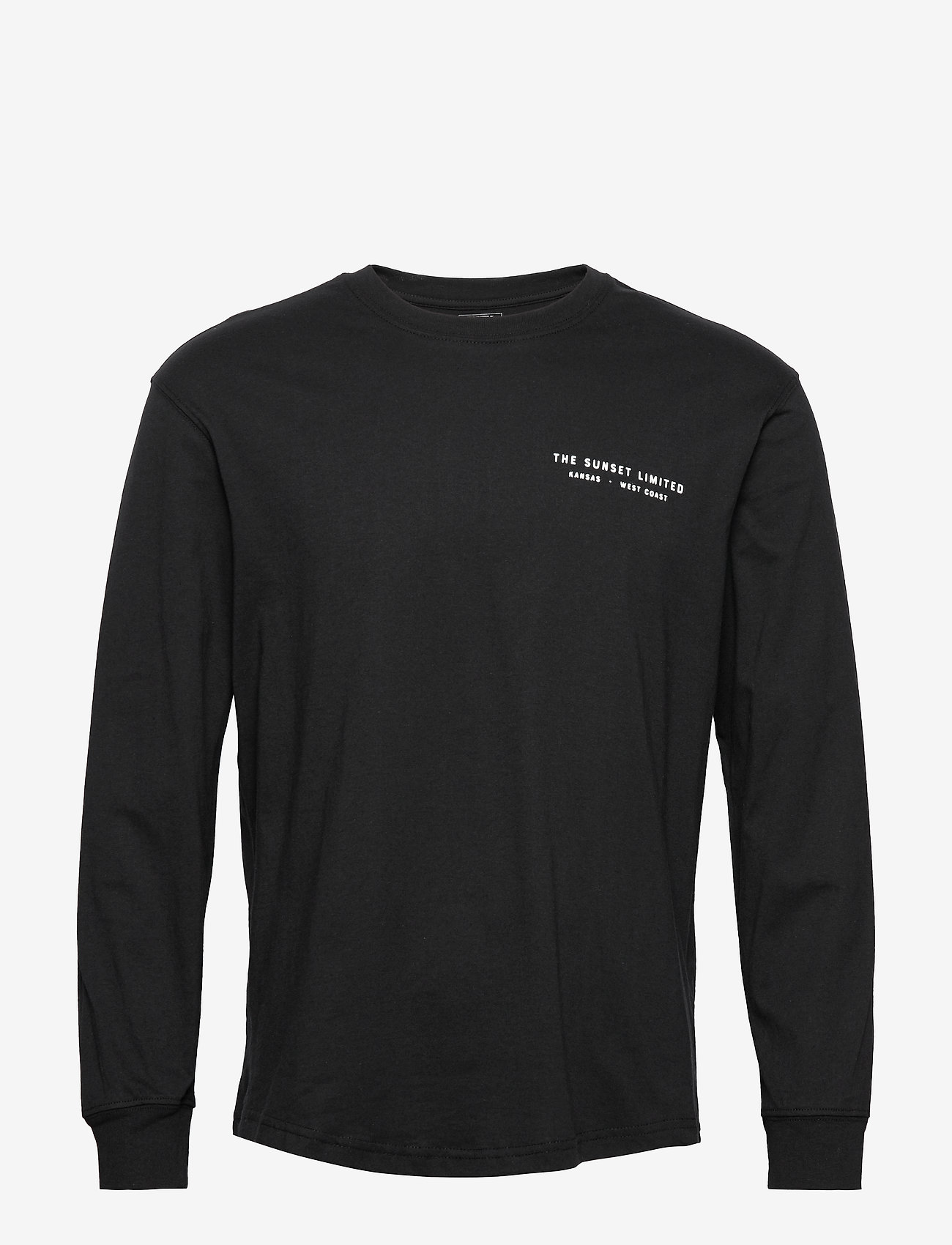 Lee Jeans - LS GRAPHIC CREW - black - 0