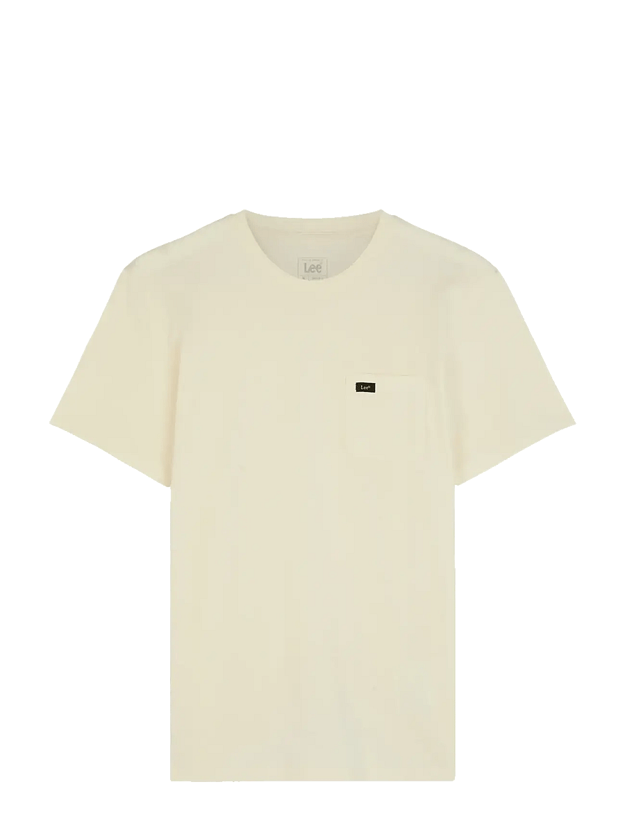 Lee Jeans - POCKET TEE - kortærmede t-shirts - ecru - 1