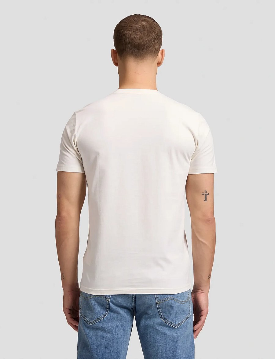 Lee Jeans - POCKET TEE - kortærmede t-shirts - ecru - 2