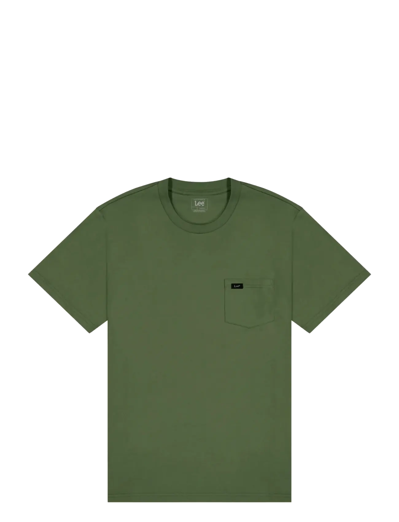 Lee Jeans POCKET TEE - Lee Jeans - MERCANTILE GREEN / khaki/green
