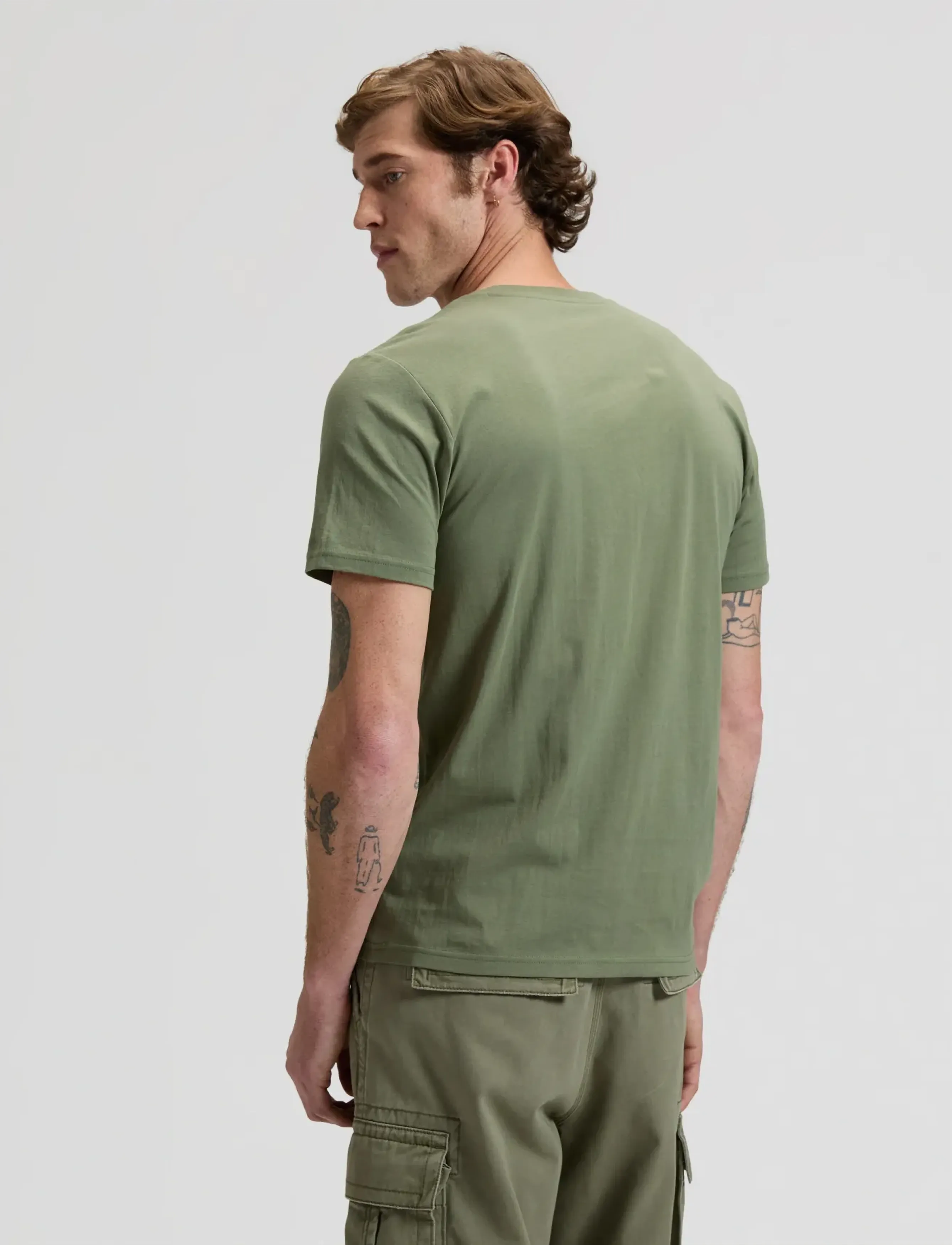 Lee Jeans - POCKET TEE - madalaimad hinnad - mercantile green - 2