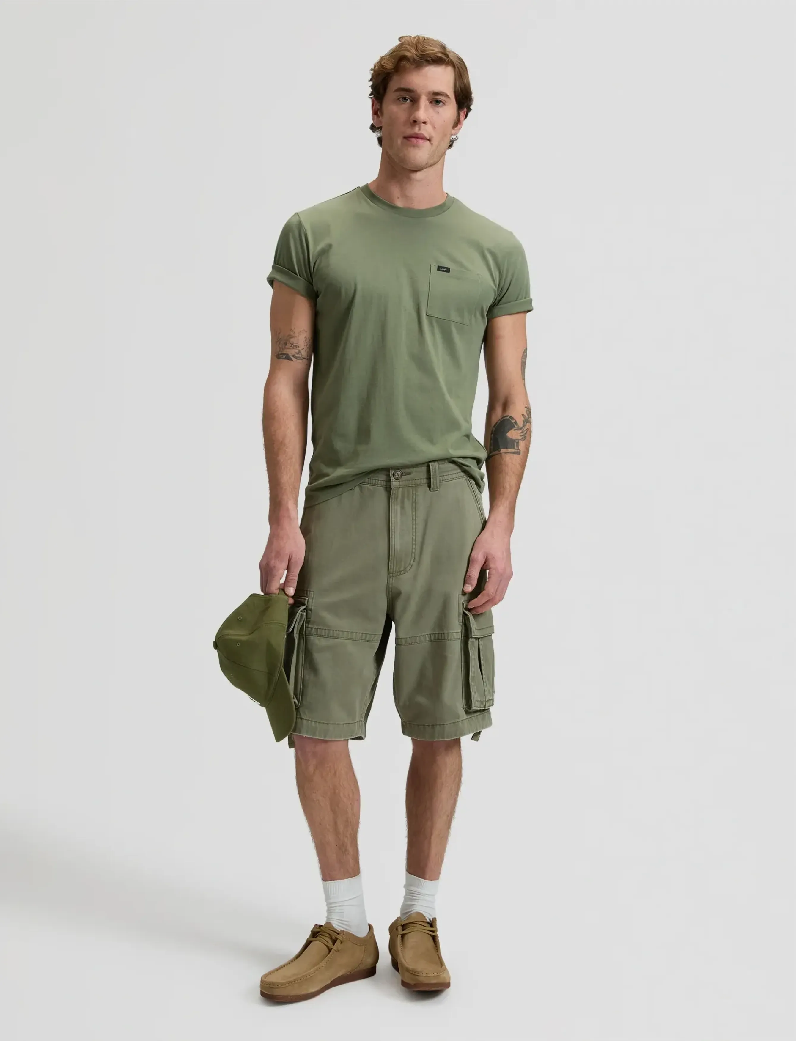 Lee Jeans - POCKET TEE - madalaimad hinnad - mercantile green - 3