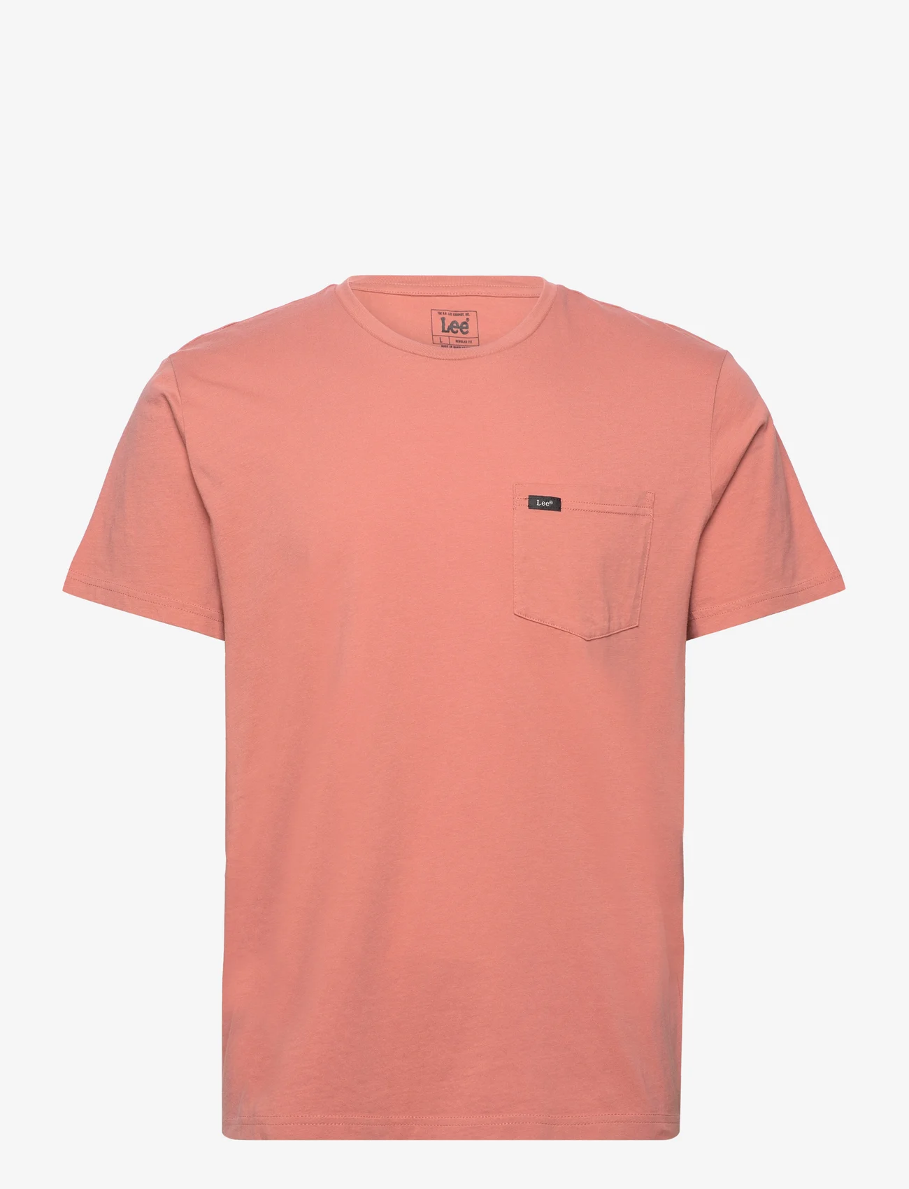Lee Jeans - POCKET TEE - t-shirts - rust - 0