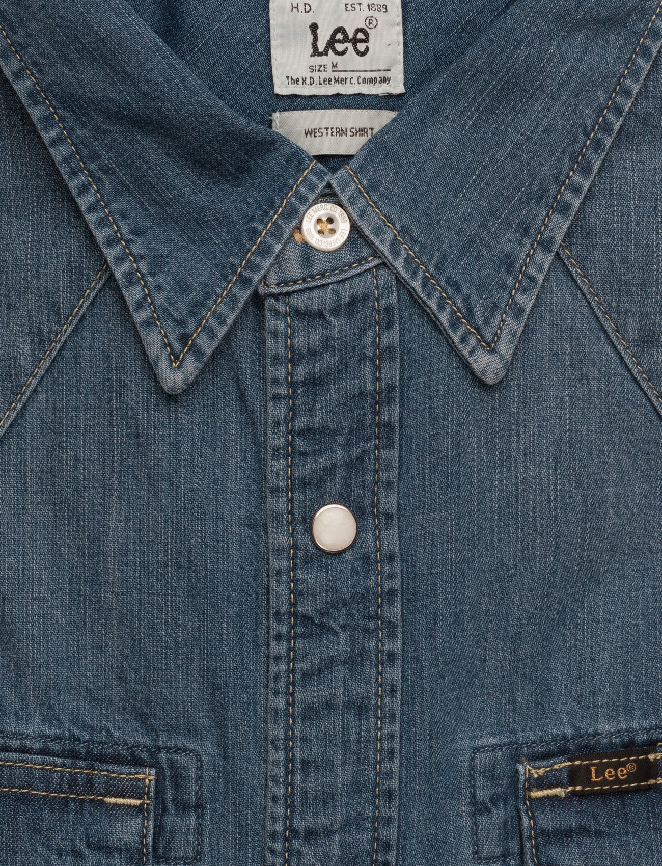 Lee Jeans - LEE WESTERN SHIRT - blue stance - 2