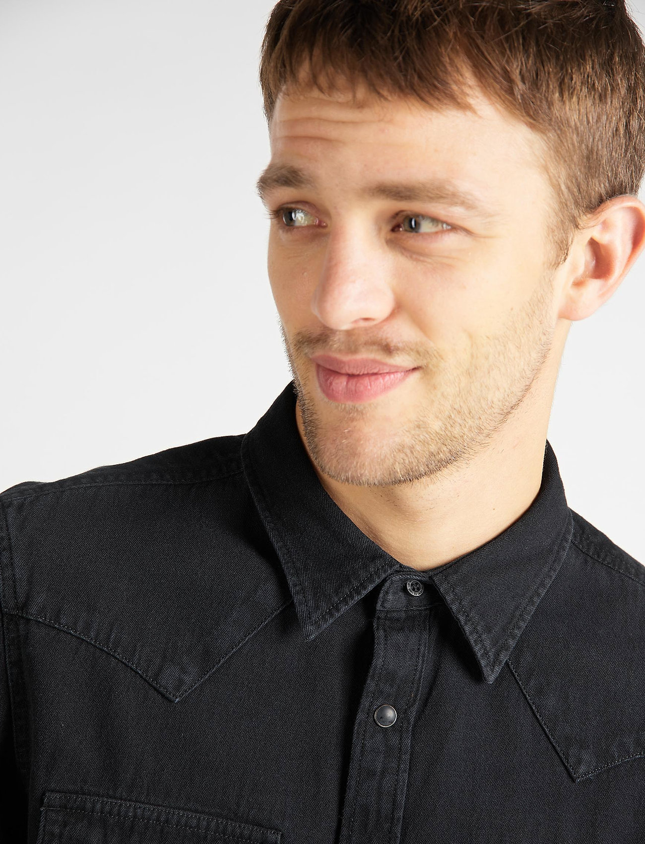 Lee Jeans - LEE WESTERN SHIRT - black - 4