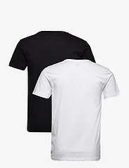Lee Jeans - TWIN PACK CREW - short-sleeved t-shirts - black white - 2