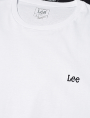 Lee Jeans - TWIN PACK CREW - short-sleeved t-shirts - black white - 1
